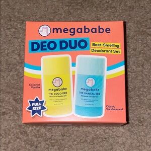 megababe Deo Duo Best-Smelling Deodorant Set - Brand New
